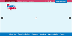 Desktop Screenshot of capsforkids.org